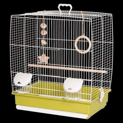 Jaula Pajaro 641 Eco Crema-Oli Jaula Pajaro 641 Eco Crema-Oli